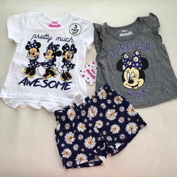 Disney Other - Disney Minnie Mouse Cute Shorts set